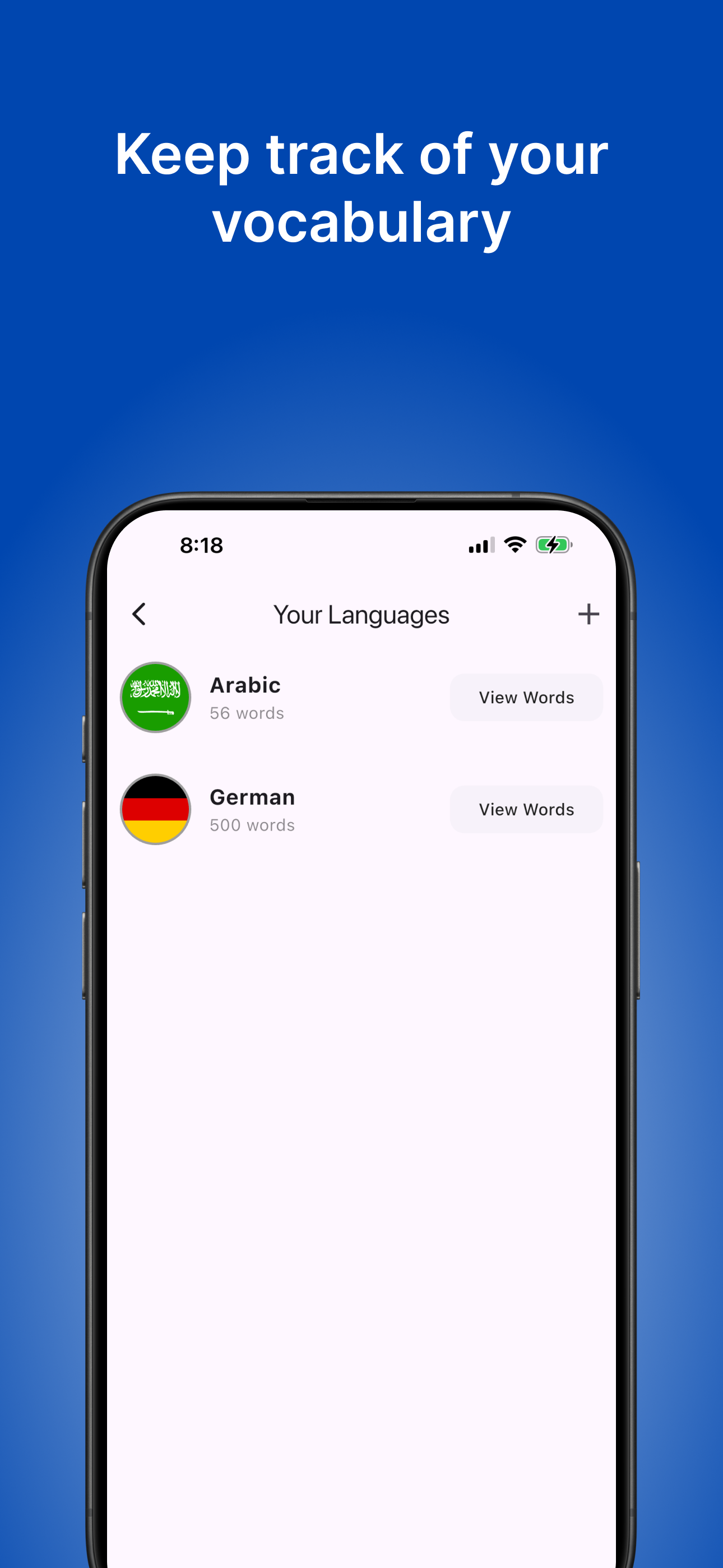 Multi-language support